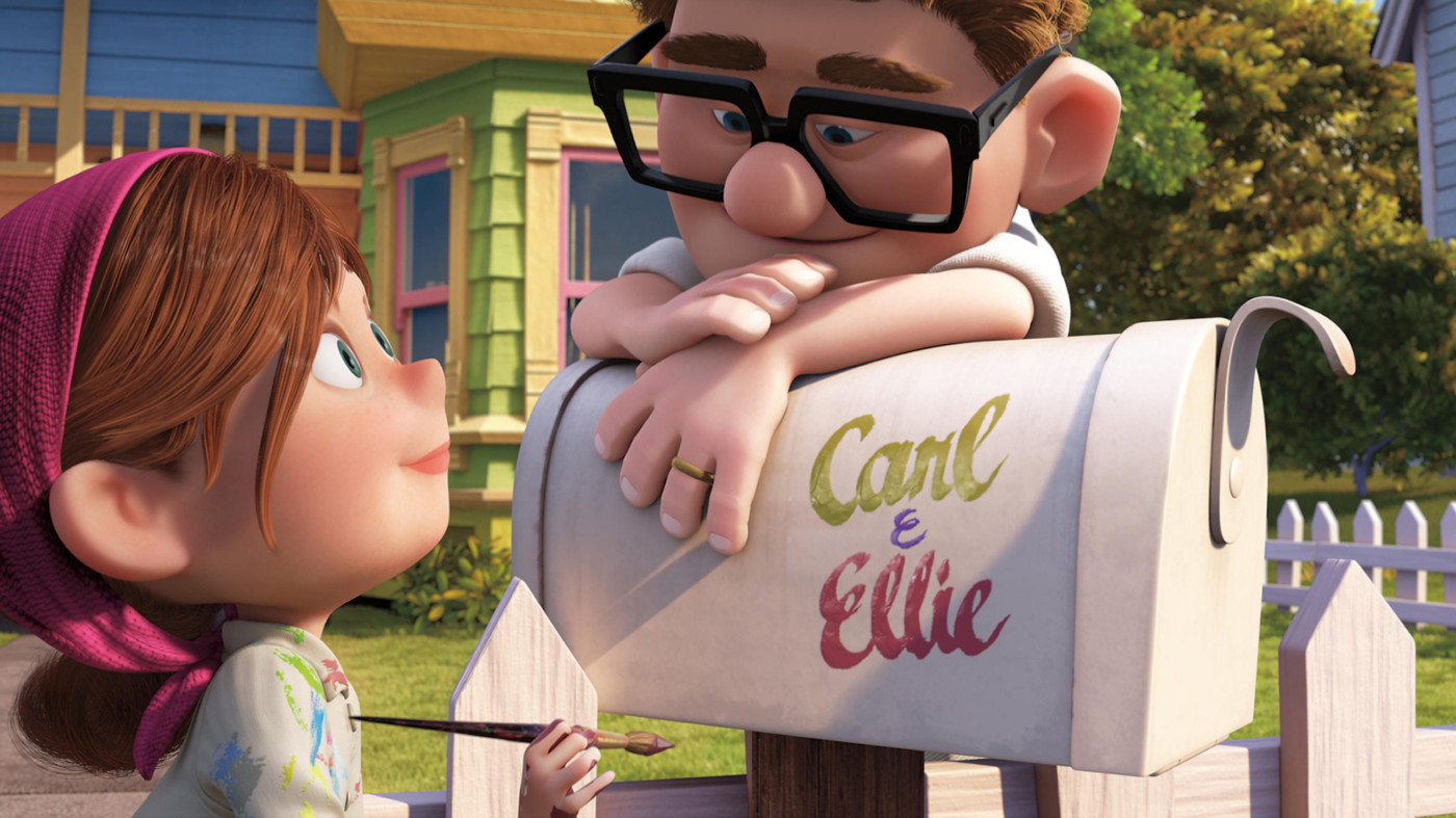 up characters carl and ellie